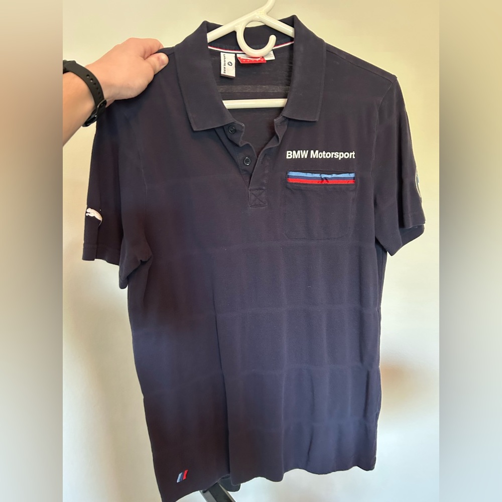 Navy BMW polo. $20. OBO.